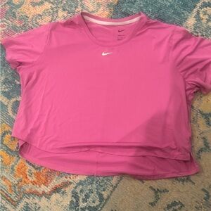 Nike Girls Pink Sports Top